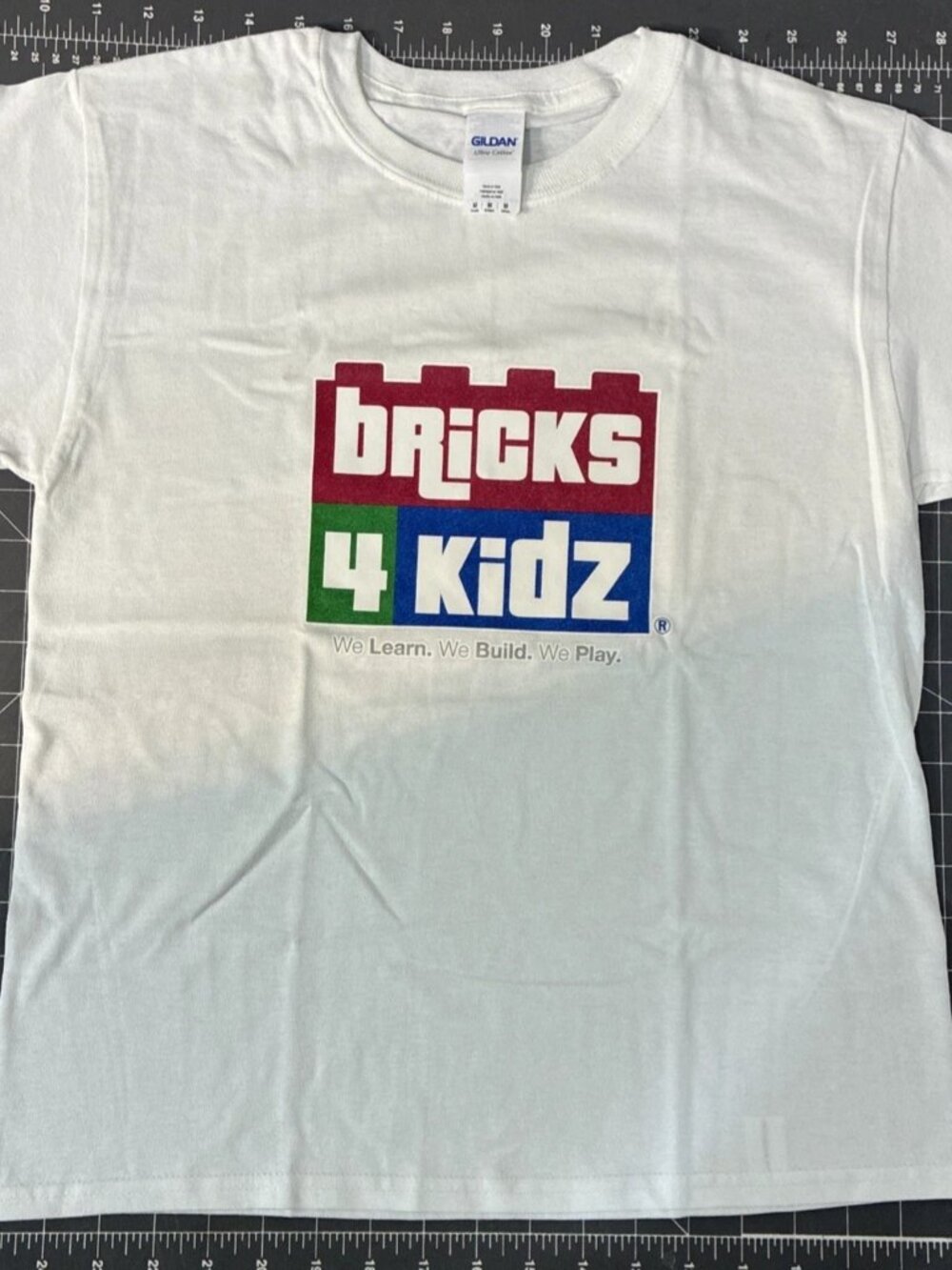 Gildan Lego Bricks 4 Kids Cotton T Shirt - Youth Size M, L & XL